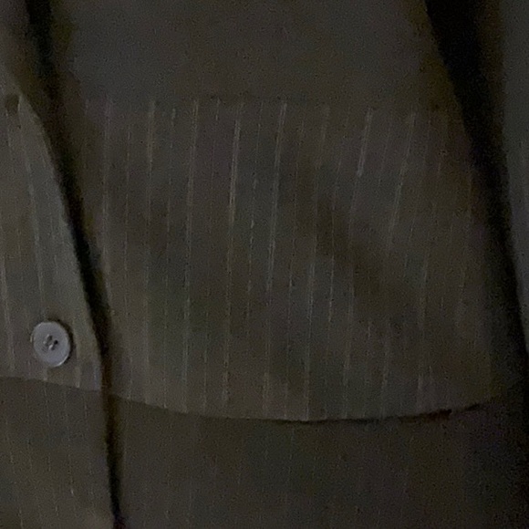 Josephine Chaus Washable Fully Lined Two Pocket Two Button Stripe & Solid Blazer - Picture 9 of 16